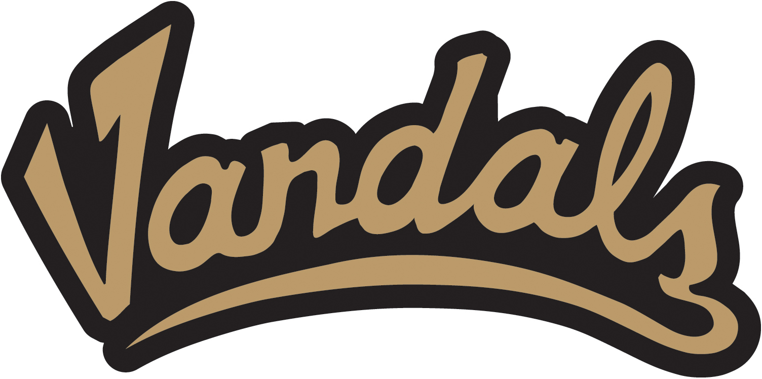 Idaho Vandals 2004-Pres Wordmark Logo 02 iron on paper